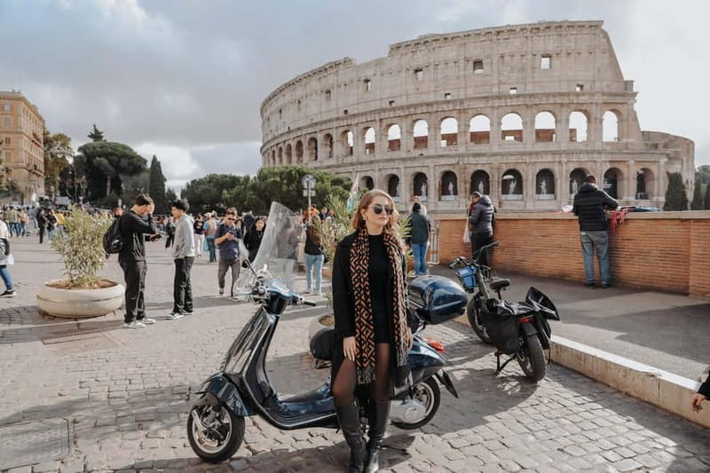 Rome: Vespa Ride in the Streets with Photography - Why a Vespa is a smart way to see Rome quickly