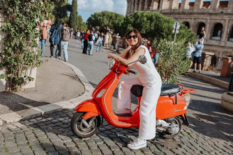Rome: Vespa Ride in the Streets with Photography - The Orange Garden and one of Rome’s best views