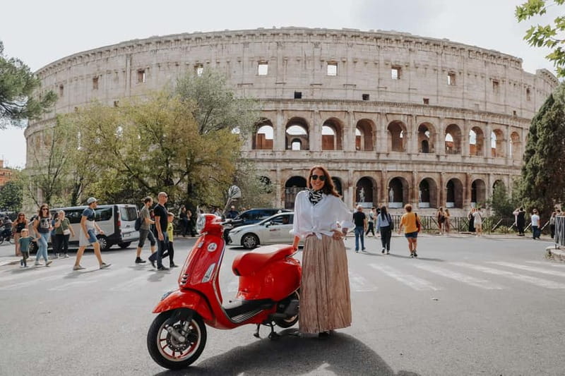 Rome: Vespa Ride in the Streets with Photography - Safety, comfort, and who should book