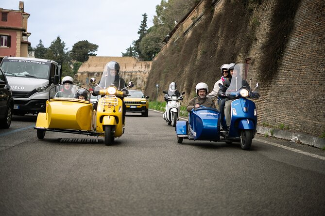 Rome Vespa Sidecar Food Tour with Local Tastings - Why a Vespa sidecar is a smart way to see Rome