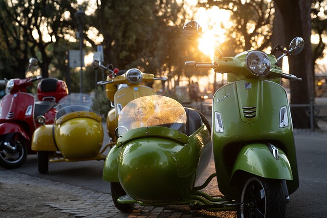 Rome Vespa Sidecar Tour — 90-Minute City Highlights Tour - Key points to know before booking