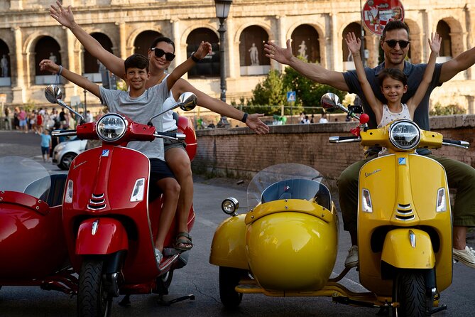 Rome Vespa Sidecar Tour — 90-Minute City Highlights Tour - The view from Fontana dell’Acqua Paola