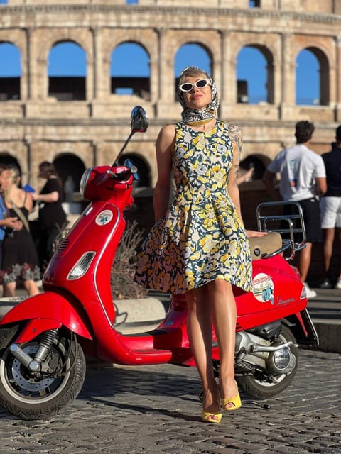 Rome: Vespa Tour & Professional Photoshoot - Key points to know before you book