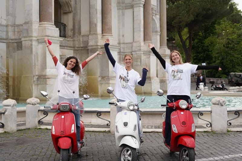 Rome Vespa Tour: Spirit of the Jubilee - Down into Trastevere
