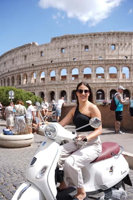 Rome Vespa Tour: Spirit of the Jubilee - Gianicolo Hill at the best possible hour