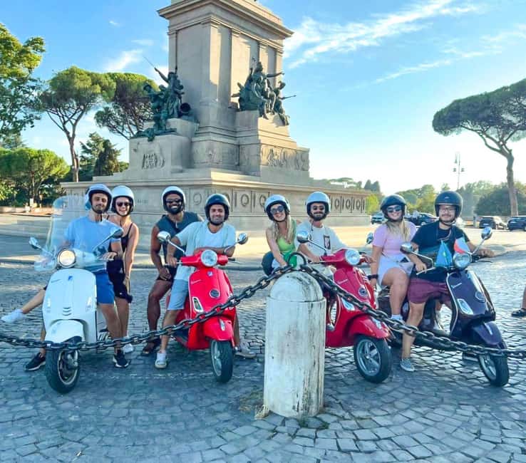 Rome: Vespa tour “When in Rome” with Dessert and Photography - Key points at a glance