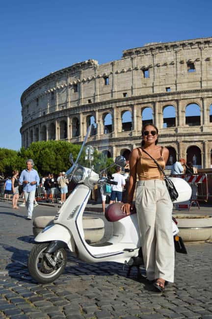 Rome: Vespa tour “When in Rome” with Dessert and Photography - What the ride feels like