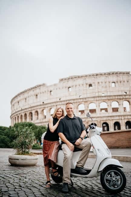 Rome: Vespa Tour with Gelato and Photos - The Colosseum and Constantine’s Arch