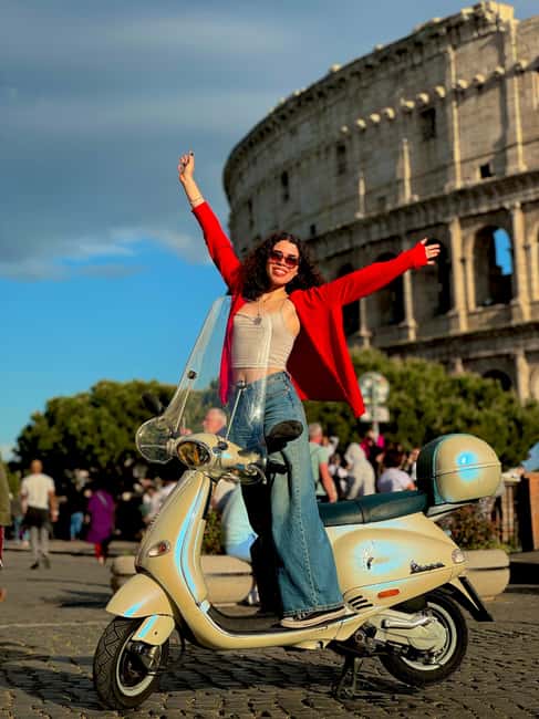 Rome: Vespa Tour with Local Guide - Vespa or golf cart is not a small detail