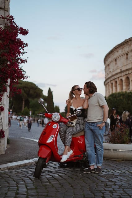 Rome: Vespa Tour with Photo services Small‑Group Highlights - Crossing through Trastevere