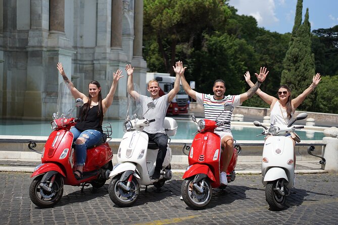 Rome Vespa Tour with Tiramisu - Key points to know before booking