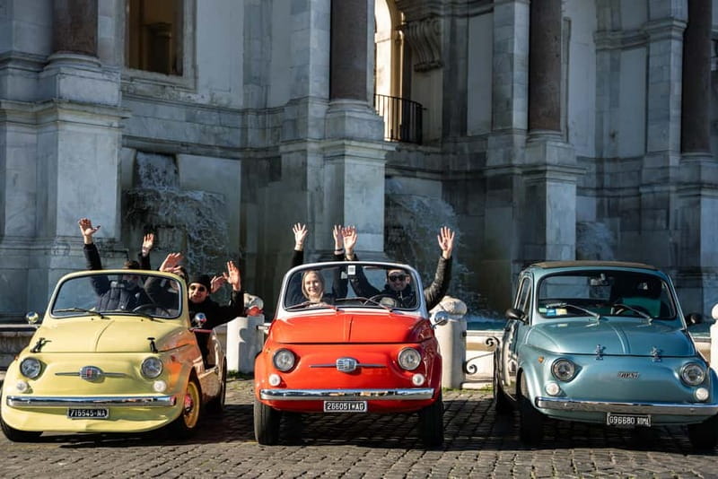 Rome: Vintage Fiat 500 Cabriolet Private City Tour - Key points to know before booking