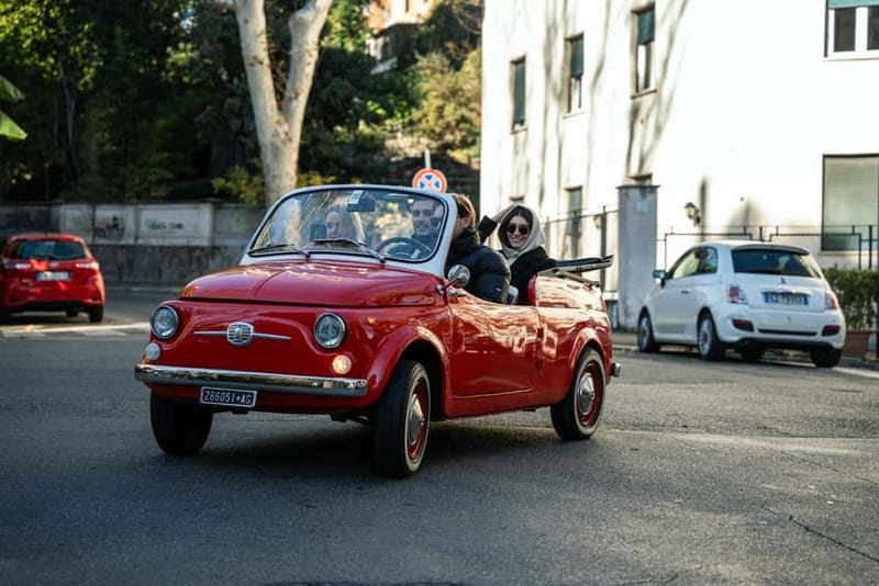Rome: Vintage Fiat 500 Cabriolet Private City Tour - What the guide adds to a short route