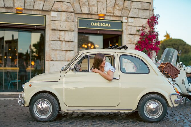 Rome Vintage Fiat 500 car Tour With Photographer - Key points to know before booking