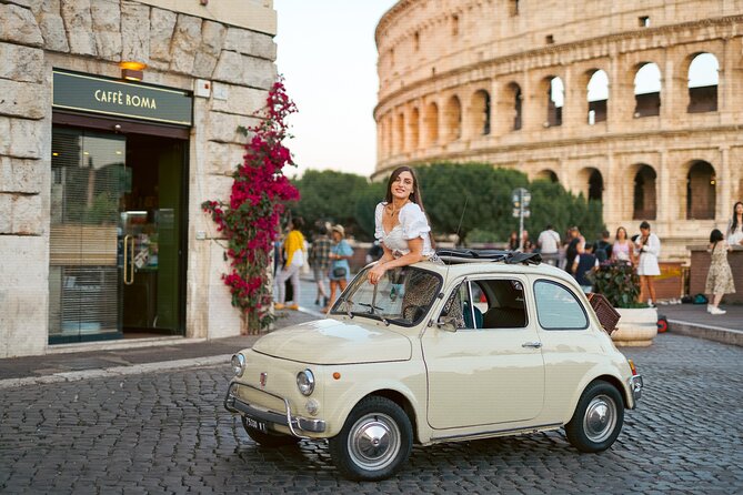 Rome Vintage Fiat 500 car Tour With Photographer - Why the Orange Garden is a smart first stop