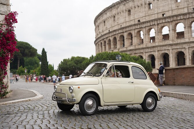 Rome Vintage Fiat 500 car Tour With Photographer - What the photographer adds