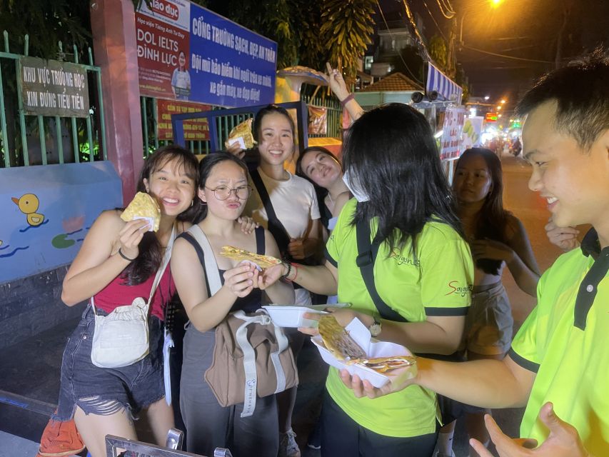 Saigon: Night Sightseeing And Street Food Tour By Vespa - District 4 and the famous Vietnamese banh mi