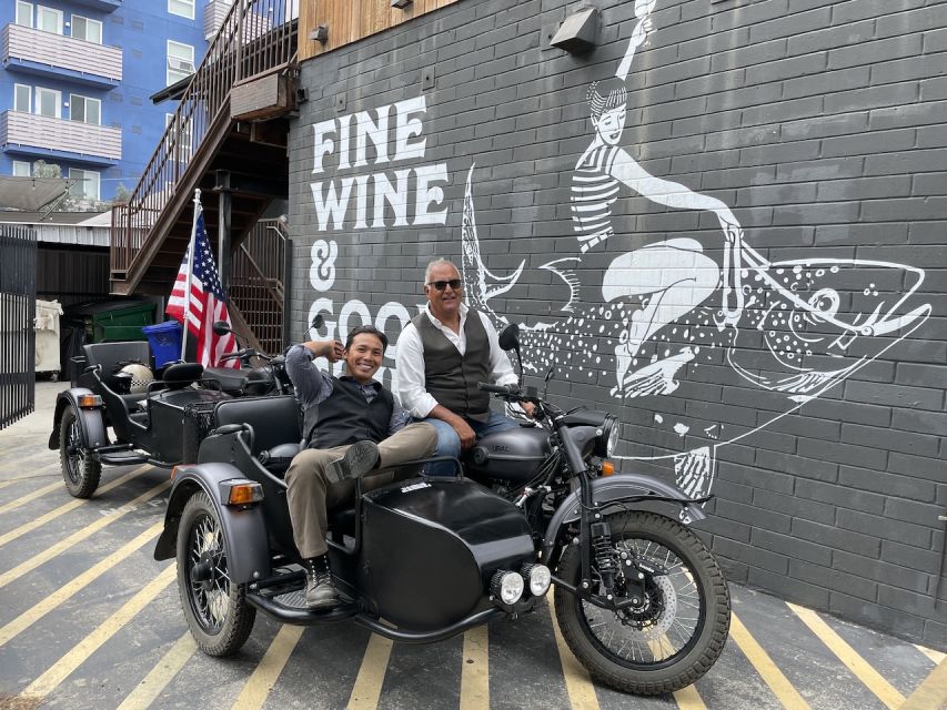 San Diego: Sidecar Wine Tasting Tour - M Wine House and choosing your favorite pour