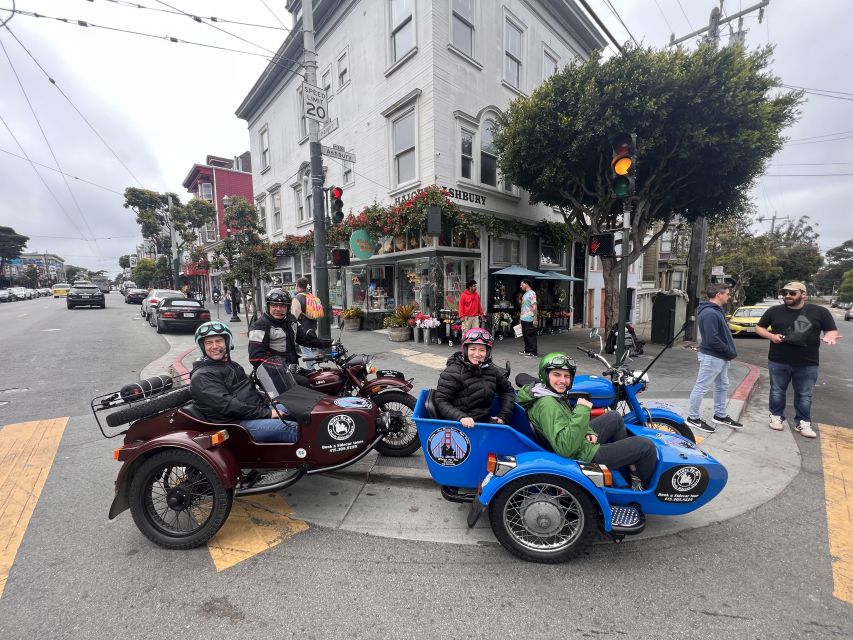 San Francisco: Rides by me Classic Sidecar tours - Why a sidecar works so well in San Francisco