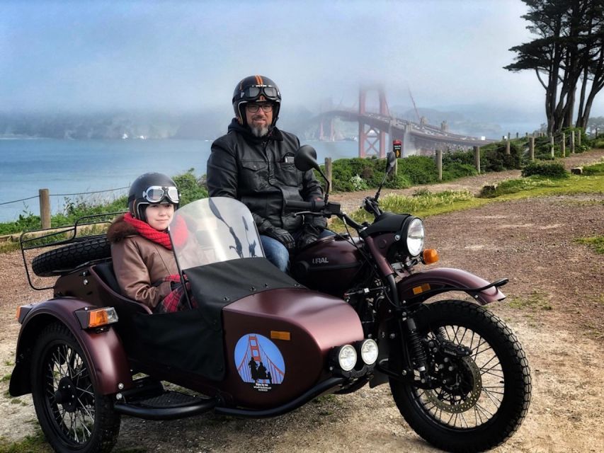 San Francisco: Rides by me Classic Sidecar tours - Coit Tower and the city skyline