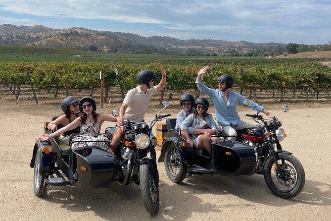 Scenic Sidecar Vineyard Adventure San Luis Obispo - Key points to know