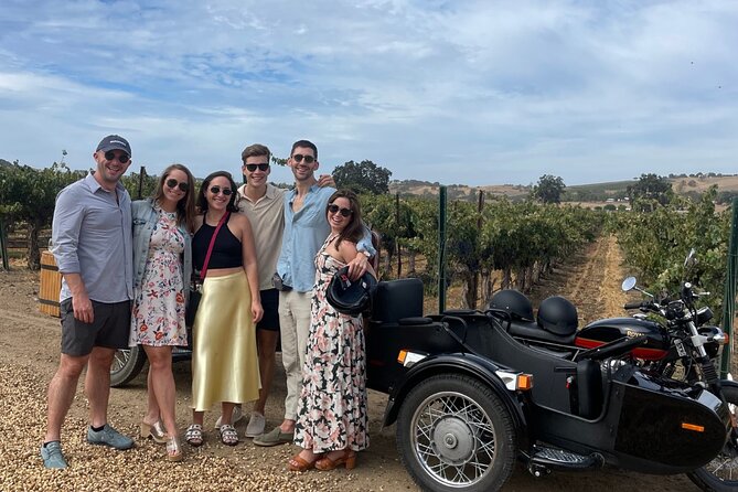Scenic Sidecar Vineyard Adventure San Luis Obispo - The vineyard visit is more than the ride