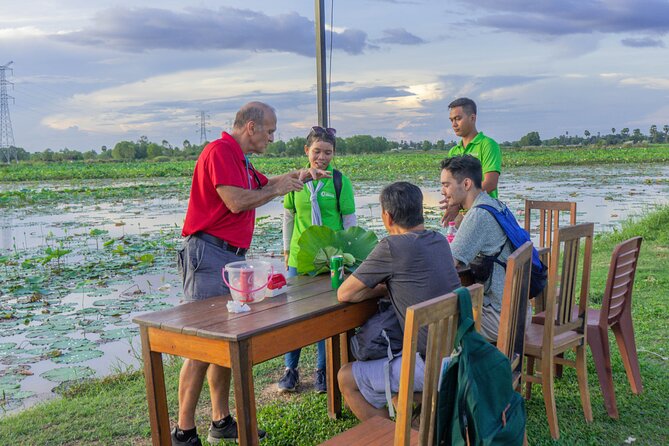 Siem Reap Countryside Sunset Vespa Tour / Tuk Tuk Available - Sunset near Phnom Krom
