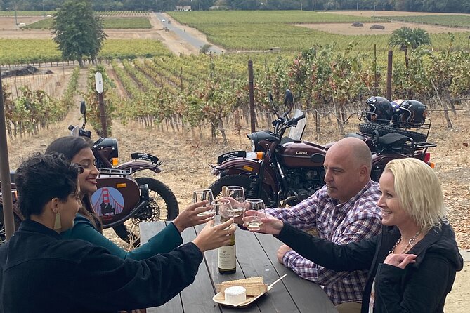Sonoma Valley Sidecar Wine tours - The picnic is more than a quick lunch break