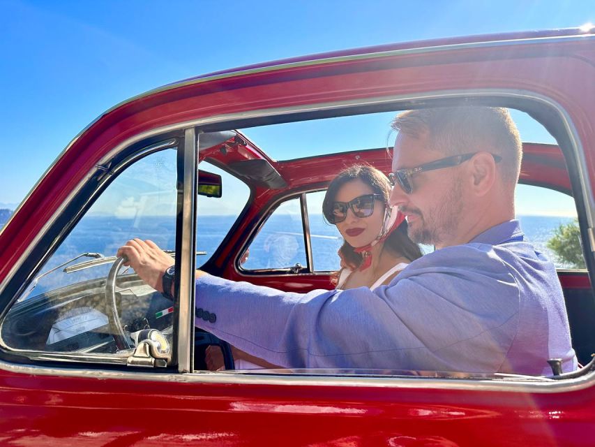 Sorrento Coast Couples Photo Tour by Vintage Fiat 500 - Why Sunset Is the Best Time to Compare