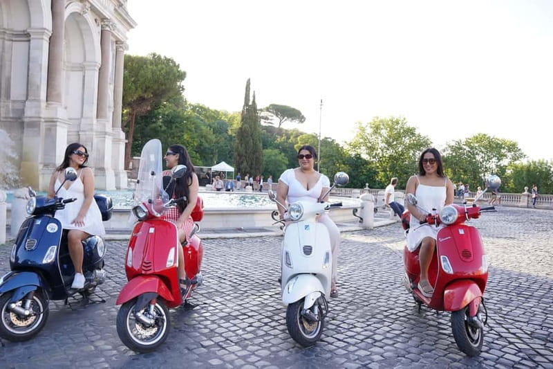 Taste, Explore, Capture-All inclusive Vespa Tour in Rome - What the photo service adds