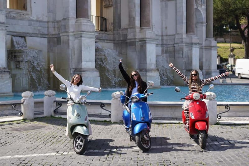 Taste, Explore, Capture-All inclusive Vespa Tour in Rome - Starting at Via del Colosseo, 31