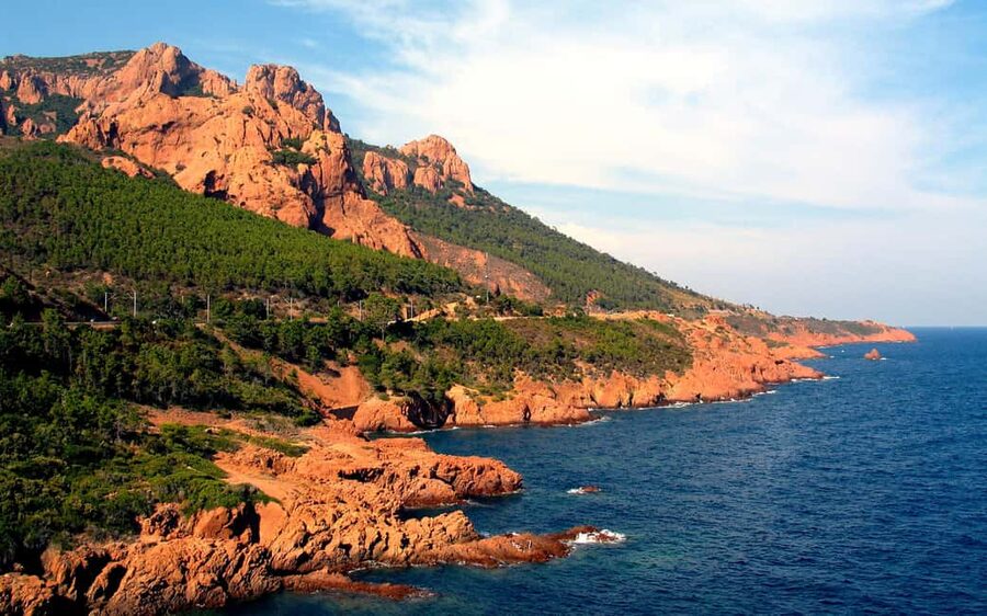 The Corniche d'Or — Sidecar-Cannes - Why the Corniche dOr works so well from a sidecar