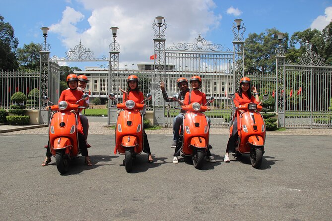The Insider's Saigon With Female Ao Dai Riders Vespa 4,5 Hours - The Thu Thiem Tunnel and a final city view