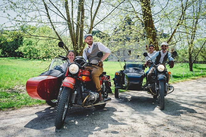 The Médoc in a sidecar, magic! - The Château Visit and Wine Tasting
