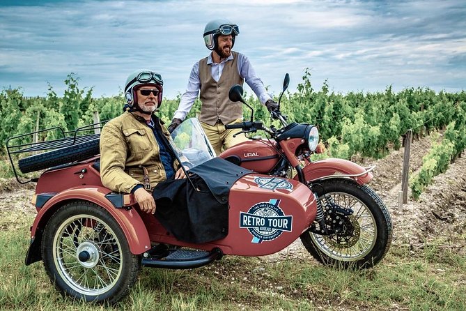 The Médoc in a sidecar, magic! - Returning to Bordeaux by Sidecar