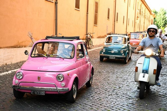 The ORIGINAL Fiat 500 3hour chauffeured tour - Why a tiny Fiat is a smart way to see Rome