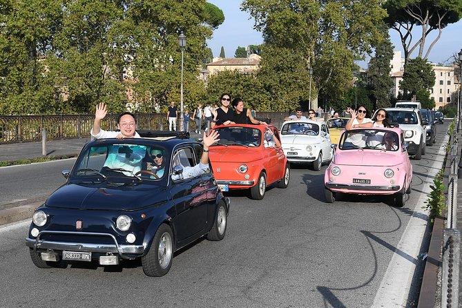 The ORIGINAL Fiat 500 3hour chauffeured tour - Practical details that affect your day