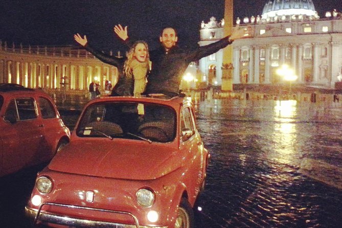 The Original Fiat 500 Night Tour of Rome - Why a Fiat 500 makes Rome at night more fun
