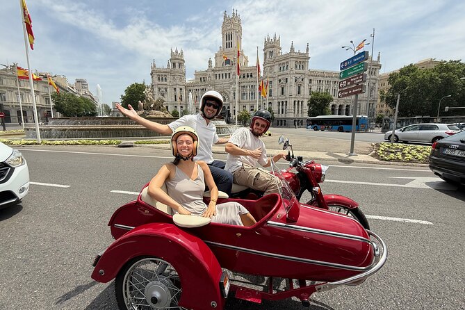 The Ultimate Madrid Private Sidecar Experience (2 Hours) - Key points at a glance