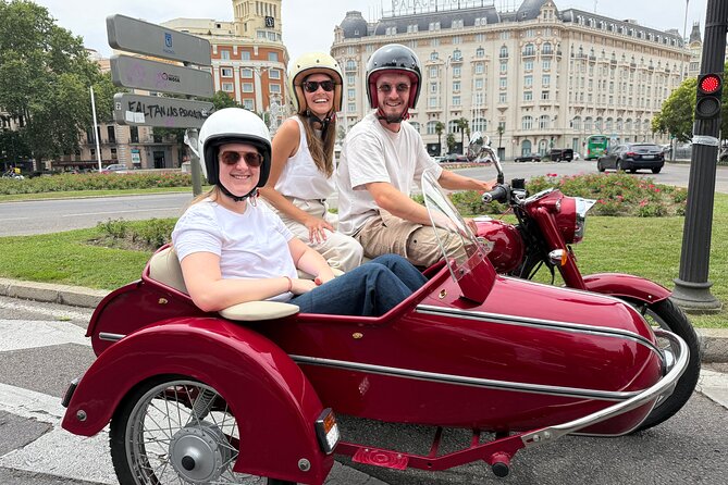 The Ultimate Madrid Private Sidecar Experience (2 Hours) - Starting in the Literary Quarter