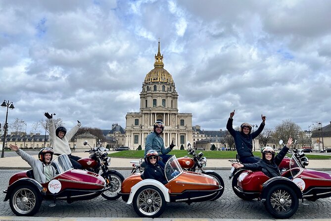 The Ultimate Paris Private Sidecar Experience (2 Hours) - The Eiffel Tower finish