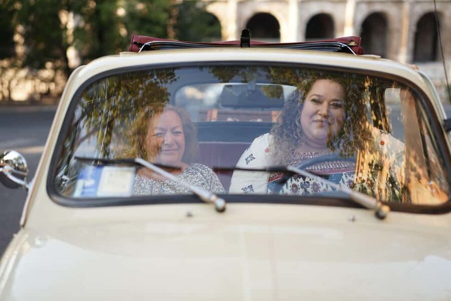 Timeless Rome: A Journey in a Vintage Fiat 500 - The photoshoot is more than a souvenir