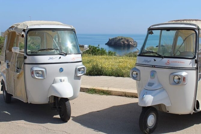 Tour of Polignano a Mare in Ape Calessino - Why an Ape Calessino works well in Polignano a Mare