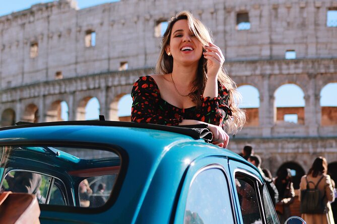 Tour of Rome Aboard a Vintage Fiat 500 - Finishing at the Orange Garden