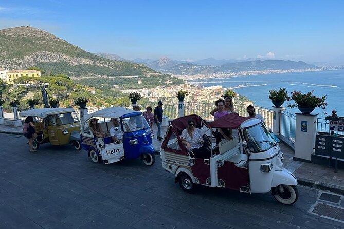 Tour of Vietri and its villages on board the Ape Calessino (tuktuk) - Stop 3: Raito and the view from the hills
