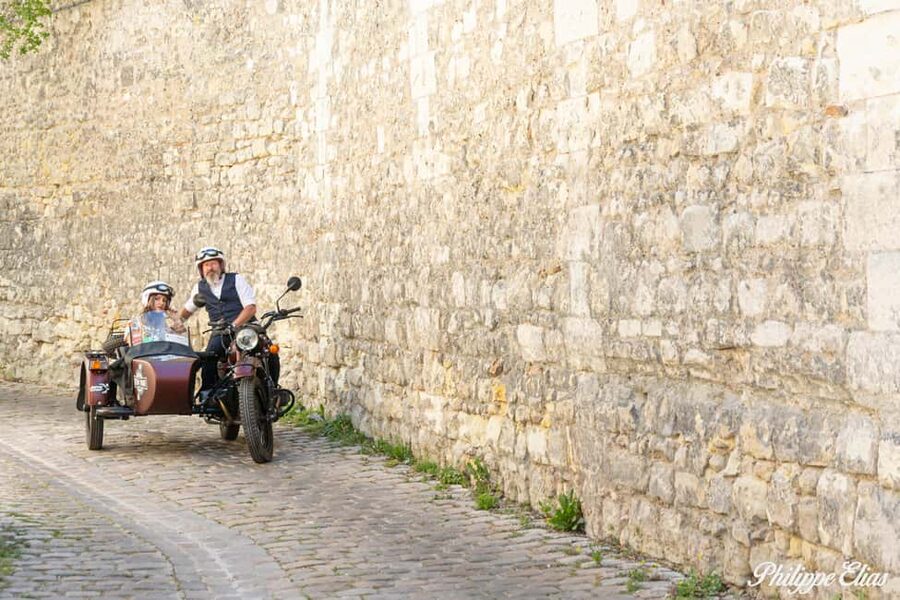 Tours: Great Escape Sidecar Tour - Towers, old walls, and the remains of Saint-Martin