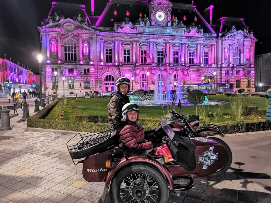 Tours: Vintage Sidecar Night Tour with Wine Tasting - Key points at a glance