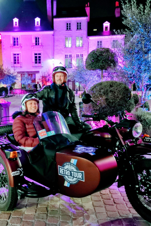 Tours: Vintage Sidecar Night Tour with Wine Tasting - Saint-Martin Basilica, the Clock Tower, and Charlemagne Tower