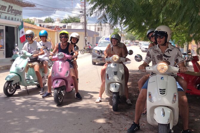 Tulum Vespa Tours with Lunch - Gran Cenote and a Mayan buffet