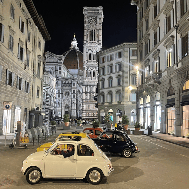 Tuscan Evening Tour: Fiat 500, 8:30 to 10 PM - Booking flexibility and timing